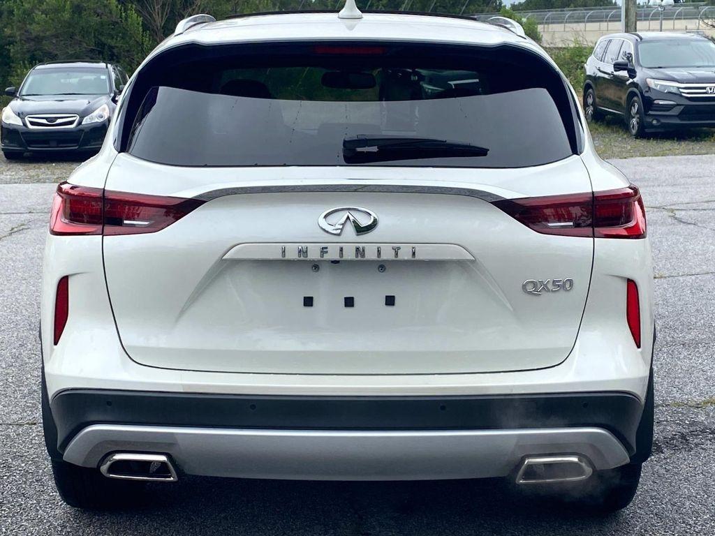used 2022 INFINITI QX50 car, priced at $27,988