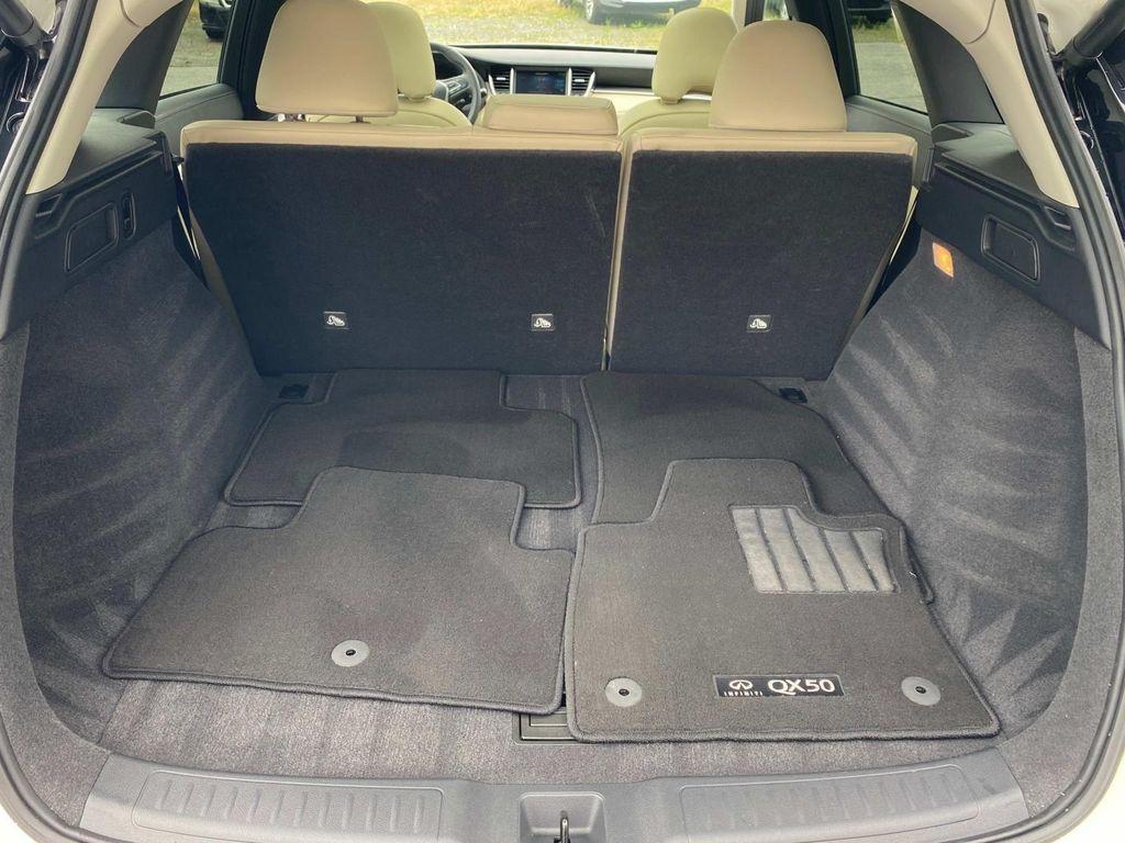 used 2022 INFINITI QX50 car, priced at $27,988