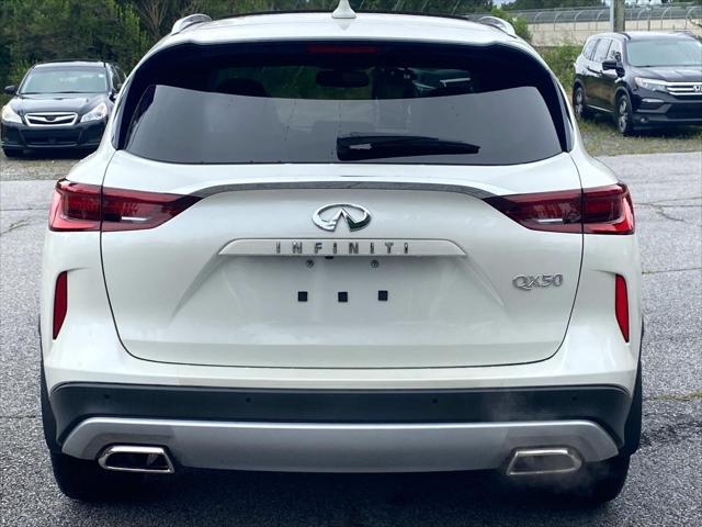 used 2022 INFINITI QX50 car, priced at $29,988