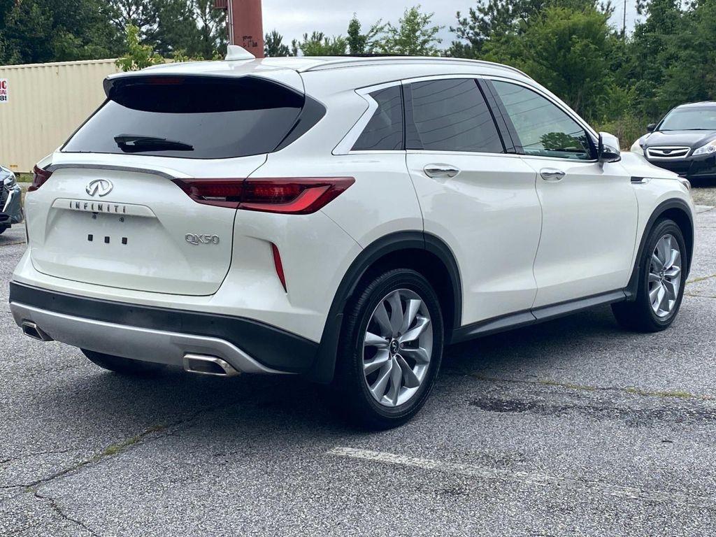 used 2022 INFINITI QX50 car, priced at $27,988