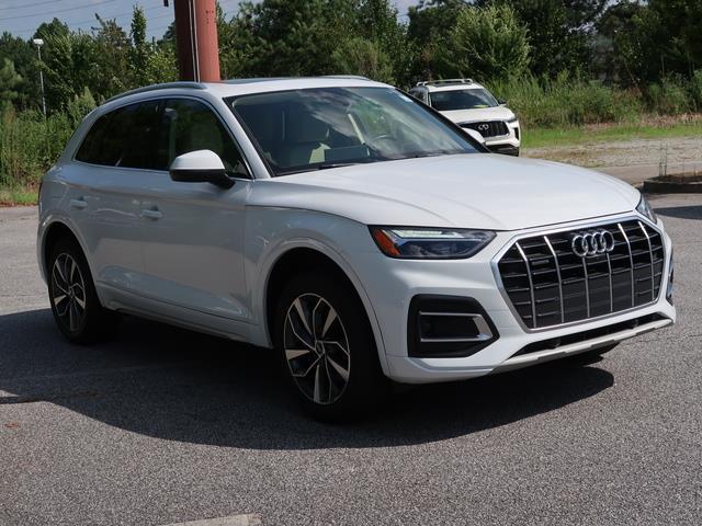 used 2021 Audi Q5 car, priced at $25,500