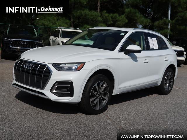 used 2021 Audi Q5 car, priced at $25,500