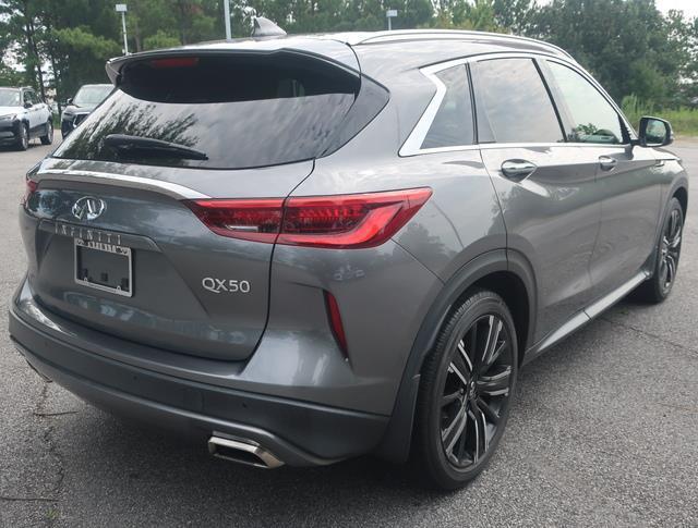 used 2021 INFINITI QX50 car, priced at $27,500