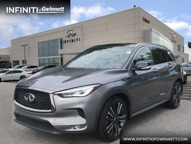 used 2021 INFINITI QX50 car, priced at $27,500