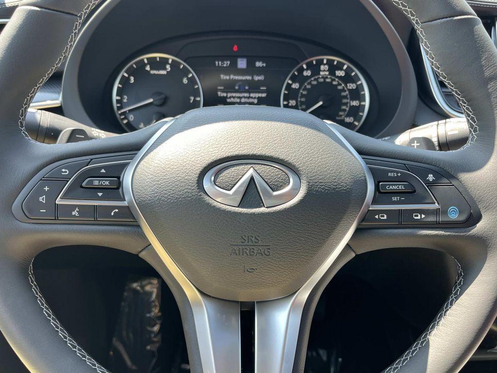 new 2025 INFINITI QX50 car, priced at $53,270