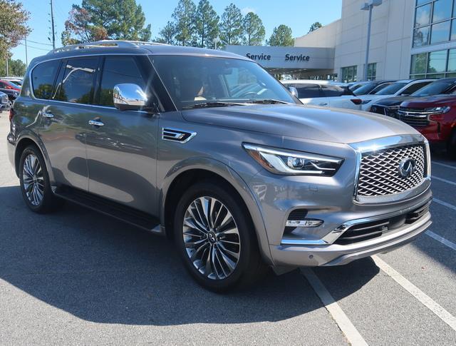 used 2021 INFINITI QX80 car, priced at $48,500