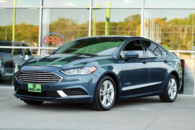 used 2018 Ford Fusion Hybrid car, priced at $14,450