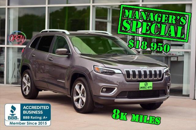 used 2020 Jeep Cherokee car, priced at $18,950