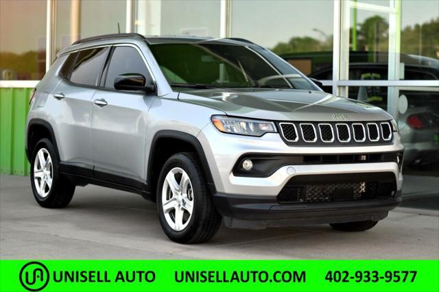 used 2023 Jeep Compass car, priced at $25,950