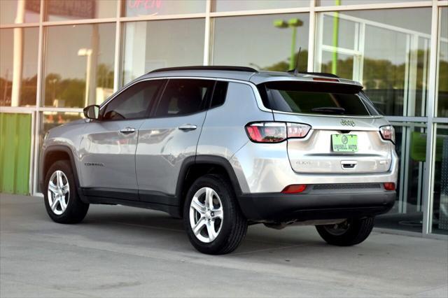used 2023 Jeep Compass car, priced at $25,950