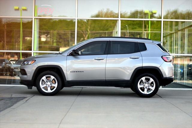 used 2023 Jeep Compass car, priced at $25,950