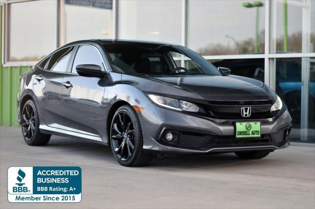used 2019 Honda Civic car, priced at $15,950