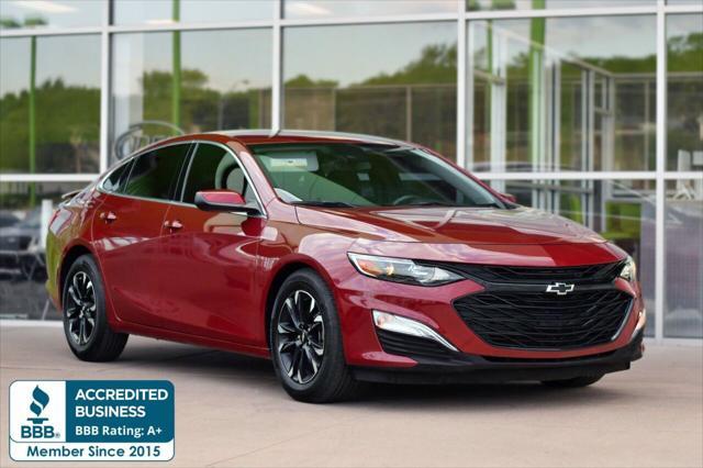 used 2021 Chevrolet Malibu car, priced at $16,950