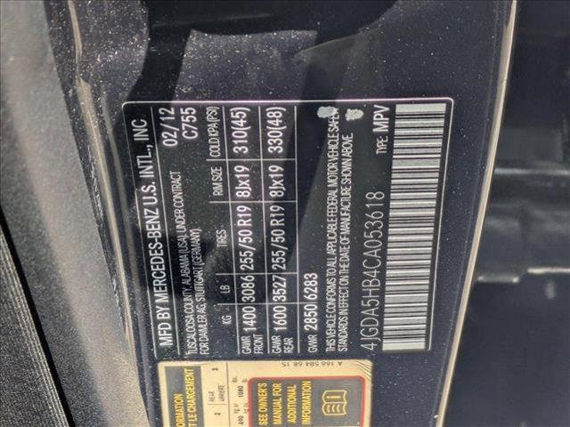used 2012 Mercedes-Benz M-Class car, priced at $10,995