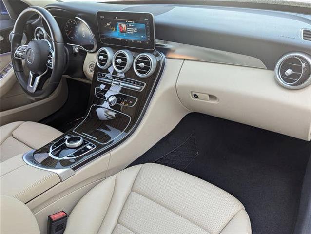 used 2021 Mercedes-Benz C-Class car, priced at $21,749