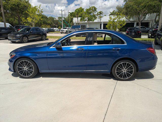 used 2021 Mercedes-Benz C-Class car, priced at $23,949