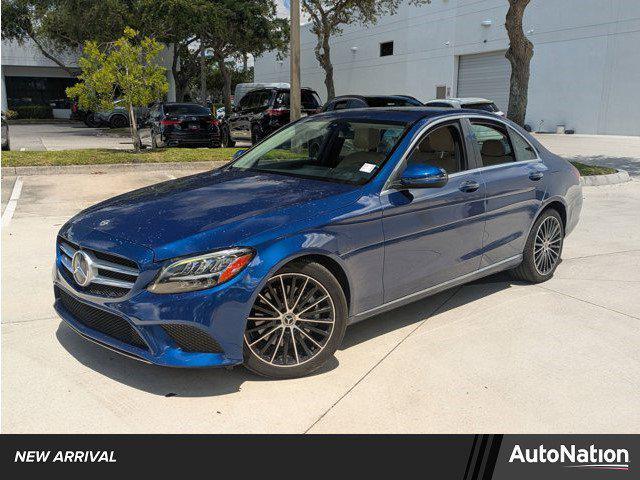 used 2021 Mercedes-Benz C-Class car, priced at $23,949