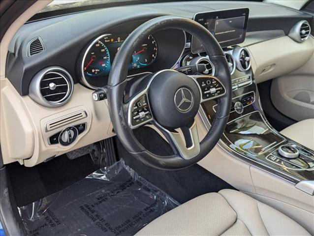 used 2021 Mercedes-Benz C-Class car, priced at $21,749