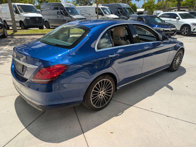 used 2021 Mercedes-Benz C-Class car, priced at $23,949