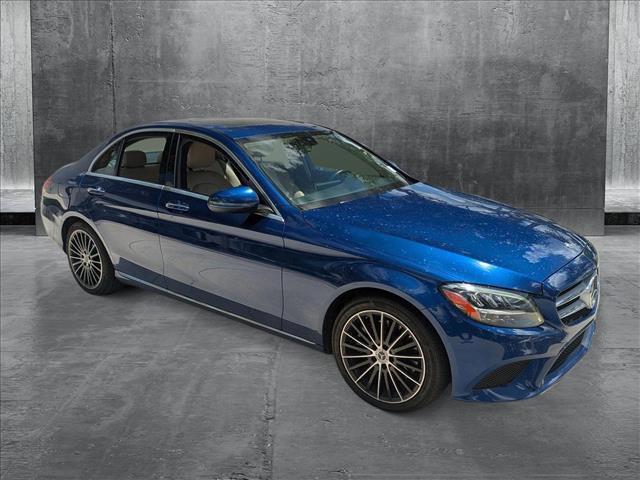 used 2021 Mercedes-Benz C-Class car, priced at $23,949