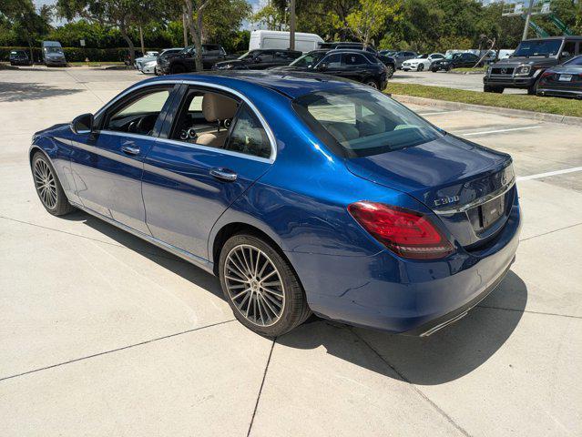 used 2021 Mercedes-Benz C-Class car, priced at $23,949