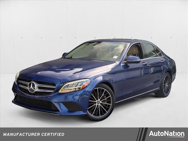 used 2021 Mercedes-Benz C-Class car, priced at $21,749