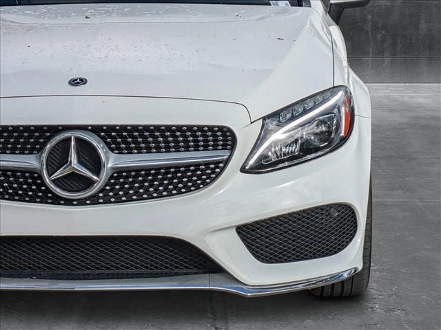 used 2018 Mercedes-Benz C-Class car, priced at $28,795