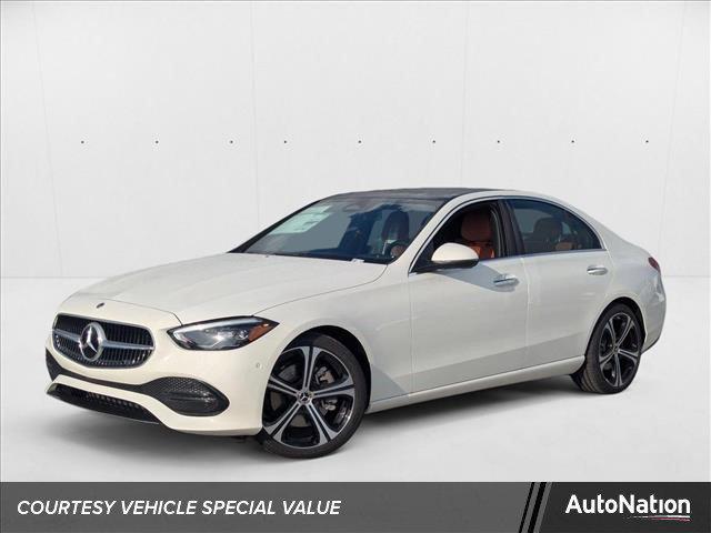 new 2025 Mercedes-Benz C-Class car, priced at $51,685
