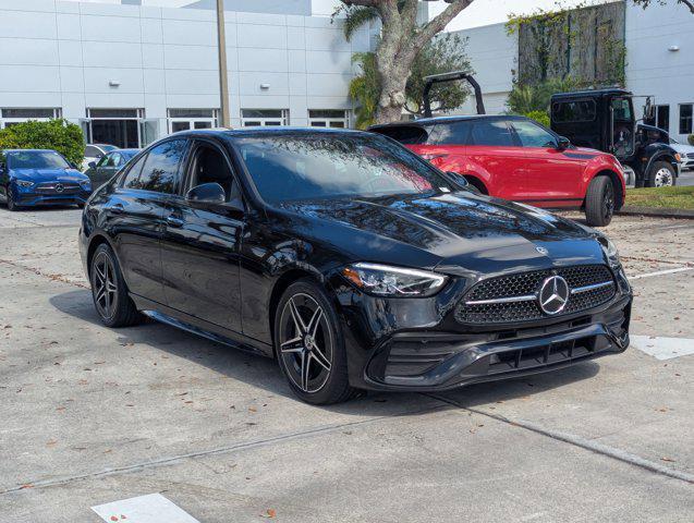 used 2024 Mercedes-Benz C-Class car, priced at $47,777