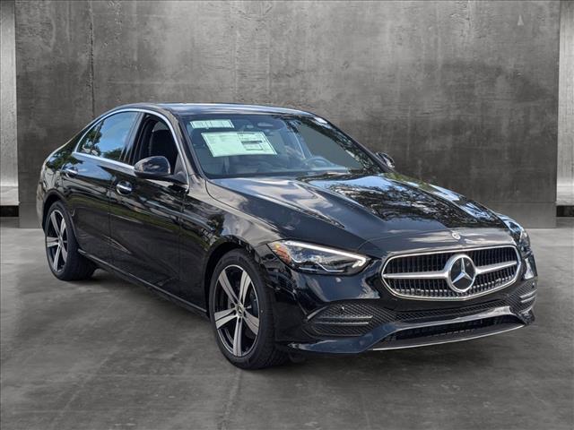 new 2025 Mercedes-Benz C-Class car, priced at $51,085