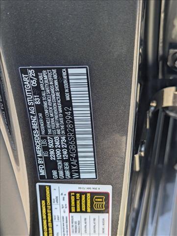 new 2025 Mercedes-Benz C-Class car, priced at $58,585