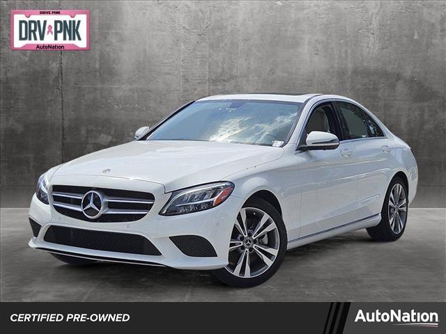 used 2021 Mercedes-Benz C-Class car, priced at $30,696