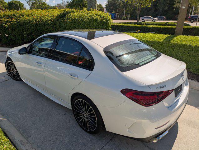 new 2025 Mercedes-Benz C-Class car, priced at $61,375