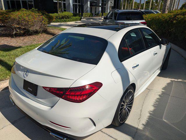 new 2025 Mercedes-Benz C-Class car, priced at $61,375