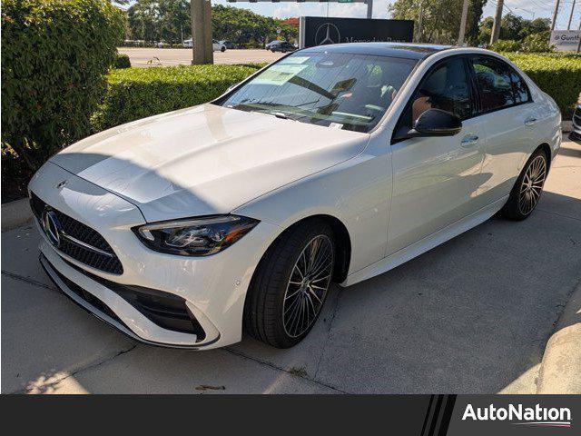 new 2025 Mercedes-Benz C-Class car, priced at $61,375