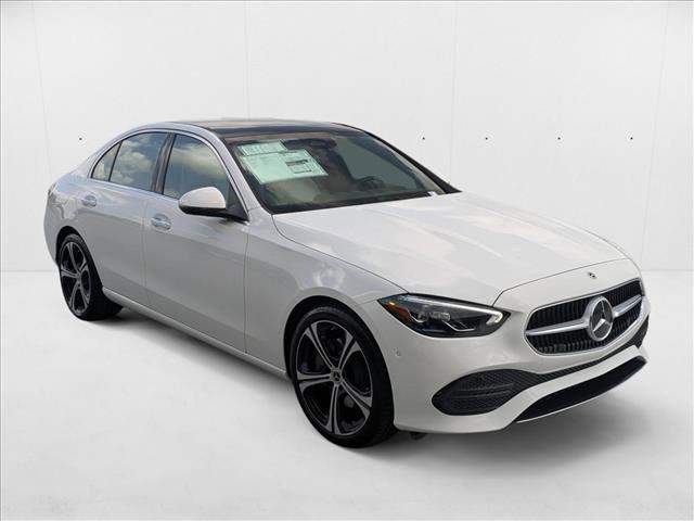 new 2025 Mercedes-Benz C-Class car, priced at $51,885