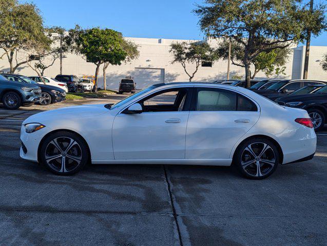 new 2025 Mercedes-Benz C-Class car, priced at $51,685