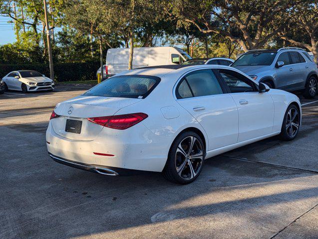 new 2025 Mercedes-Benz C-Class car, priced at $51,685