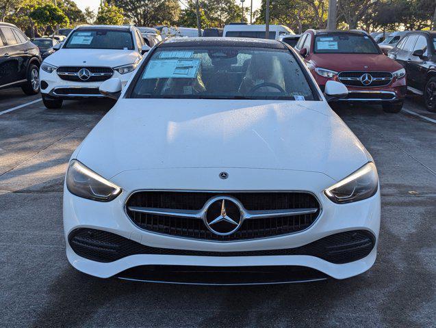 new 2025 Mercedes-Benz C-Class car, priced at $51,685