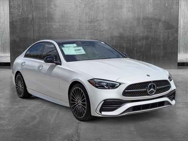new 2025 Mercedes-Benz C-Class car, priced at $59,245