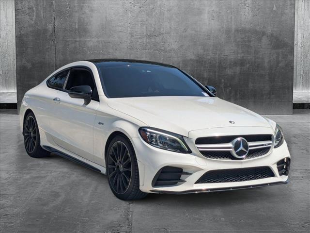 used 2022 Mercedes-Benz AMG C 43 car, priced at $42,998