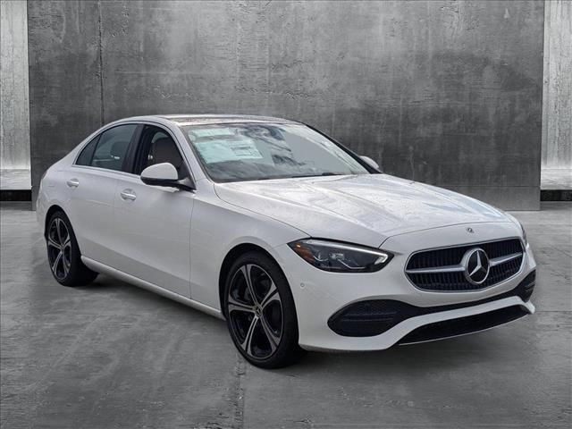 new 2025 Mercedes-Benz C-Class car, priced at $51,235
