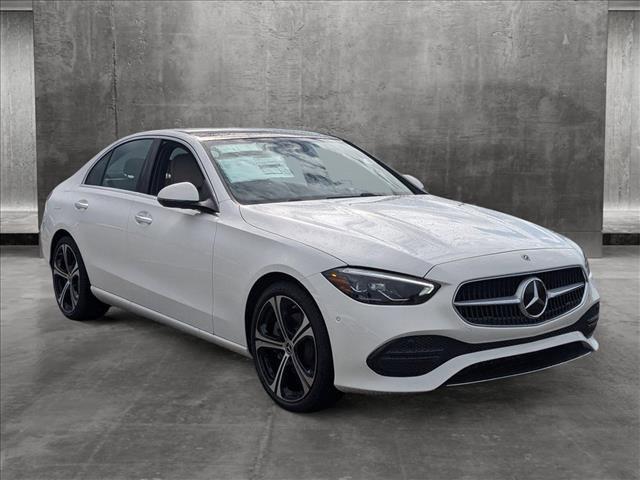 new 2025 Mercedes-Benz C-Class car, priced at $51,235