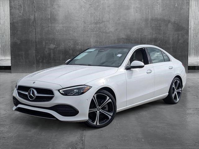 new 2025 Mercedes-Benz C-Class car, priced at $51,235