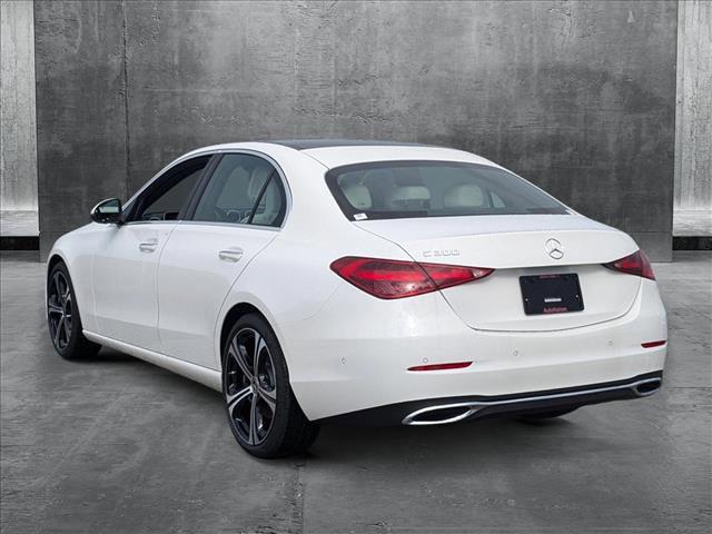 new 2025 Mercedes-Benz C-Class car, priced at $51,235