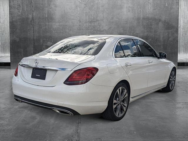 used 2021 Mercedes-Benz C-Class car, priced at $28,285