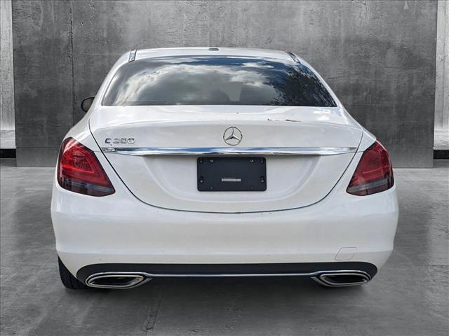 used 2021 Mercedes-Benz C-Class car, priced at $28,285