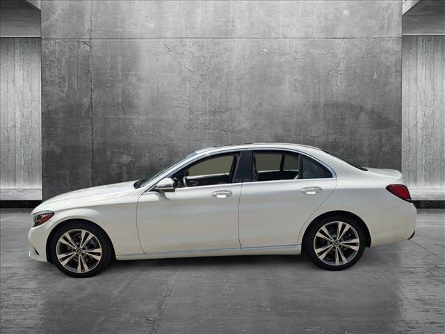 used 2019 Mercedes-Benz C-Class car, priced at $15,498
