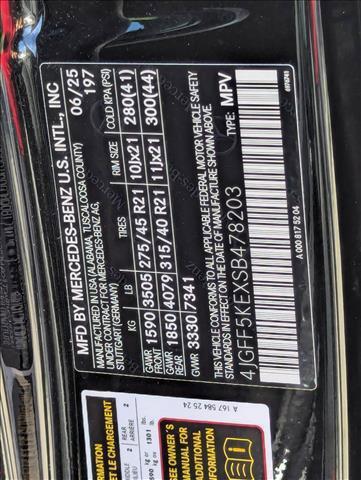 new 2025 Mercedes-Benz GLS 450 car, priced at $91,945