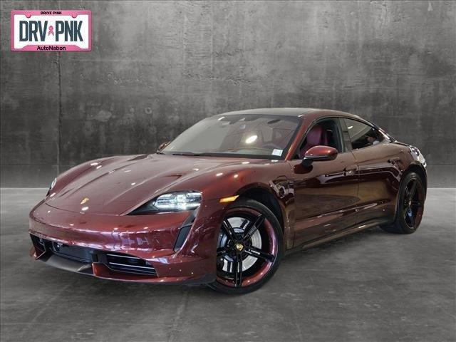used 2022 Porsche Taycan car, priced at $127,989